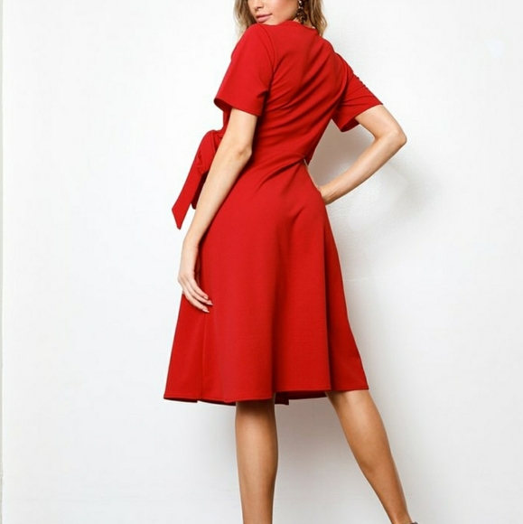 SOLD MERC NWT Wrap Dress - Picture 2 of 9